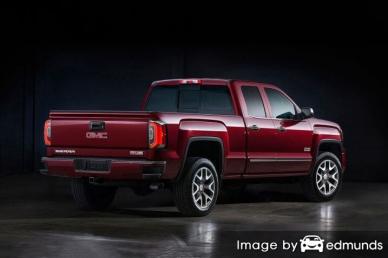 Insurance rates GMC Sierra in Anchorage