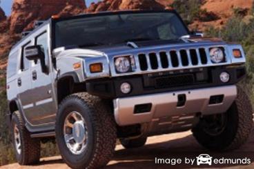 Insurance quote for Hummer H2 in Anchorage
