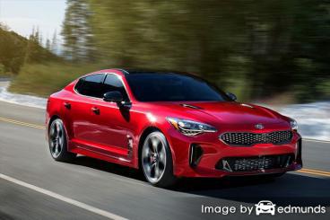 Insurance rates Kia Stinger in Anchorage