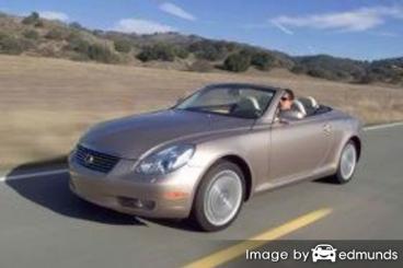 Insurance rates Lexus SC 430 in Anchorage