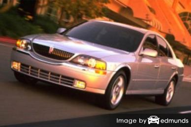 Insurance rates Lincoln LS in Anchorage