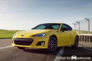 Insurance quote for Subaru BRZ in Anchorage