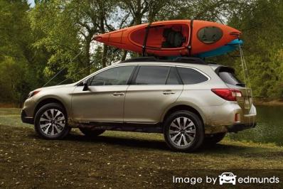 Insurance rates Subaru Outback in Anchorage