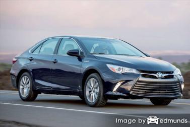 Insurance rates Toyota Camry Hybrid in Anchorage