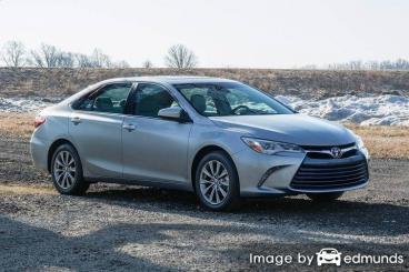 Insurance quote for Toyota Camry in Anchorage